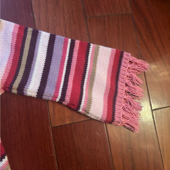 Vintage Kids Gap Fringe Colourful Striped Boho Cottagecore Sweater 12-18 Months - Picture 5 of 8